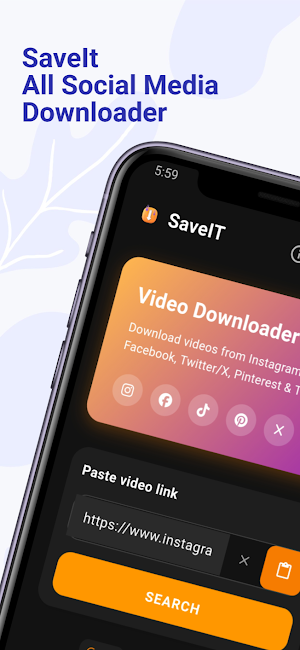 SaveIT – Video downloader , HD Screenshot 0