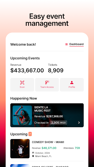 Tickeri Sellers Screenshot 0
