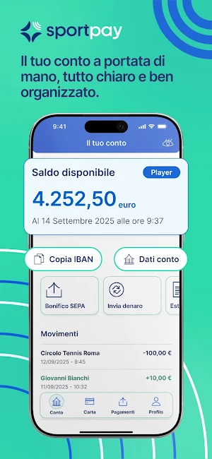 Sportpay - Pay Smart Play More Screenshot 1