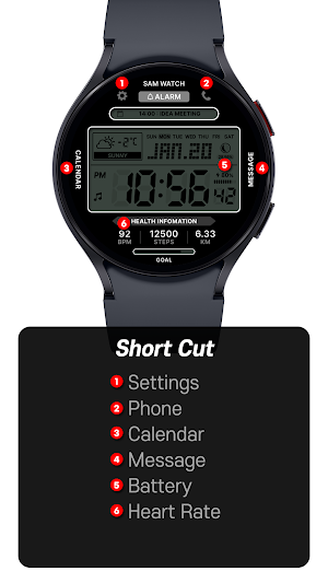 SamWatch Basic Digital 2026 Screenshot 2