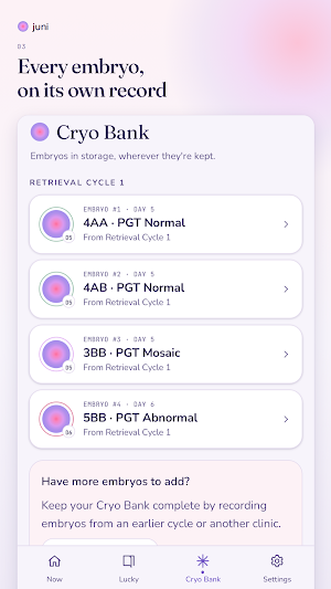 Juni: IVF by Dr. Lucky Sekhon Screenshot 2