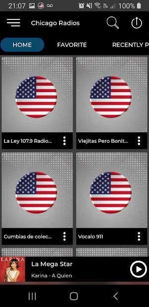 Chicago Radios La Ley 107.9 Screenshot 3