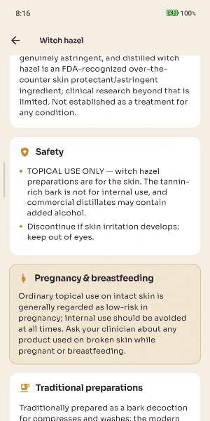 Yarrow: Offline Herbal Guide Screenshot 2