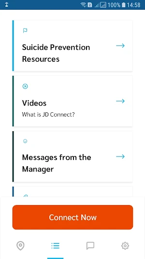JD Connect Screenshot 2