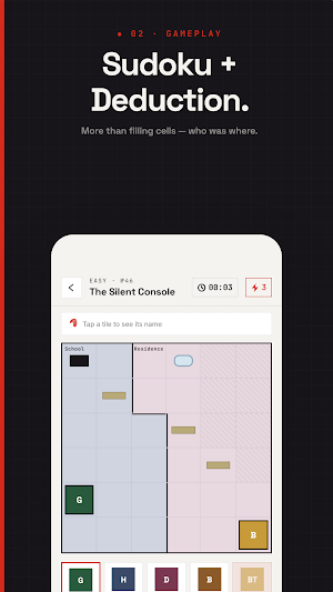 Roomdoku: Sudoku Whodunit Screenshot 0