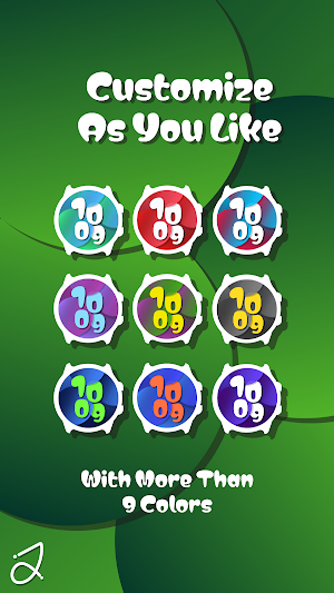 Simple Round Watch Face Screenshot 2