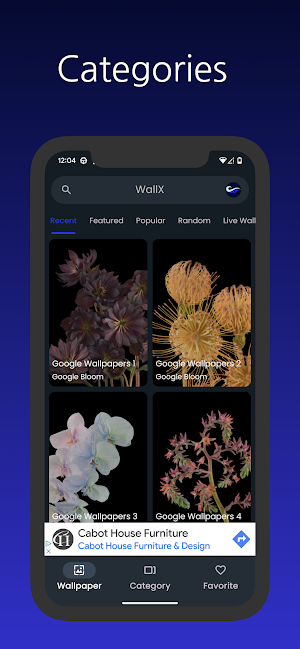 WallX - Wallpaper App Screenshot 2