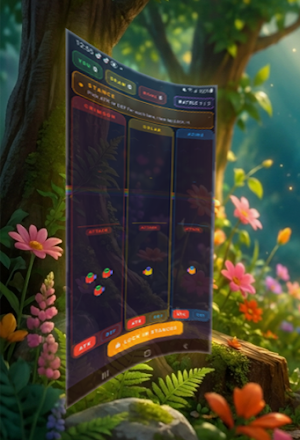 Line Battle Rainbow Tactics Screenshot 0