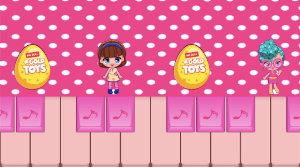 Cuties Doll Eggs Piano Star Screenshot 0