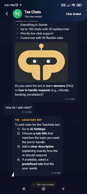 Teechats Screenshot 3