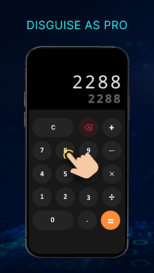 Caculator Lock - Photo vault Screenshot 1