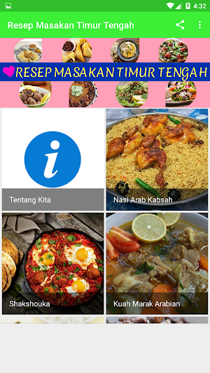 Resep Masakan Timur Tengah Screenshot 1