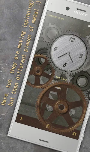 Trees of Gear  (metal live)| Xperia™ Theme + icons Screenshot 2