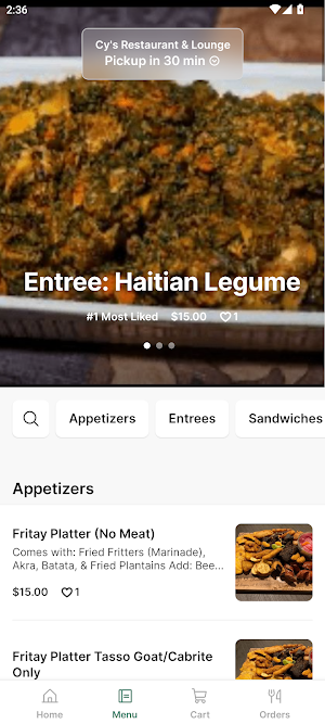Cy's Restaurant & Lounge Screenshot 1