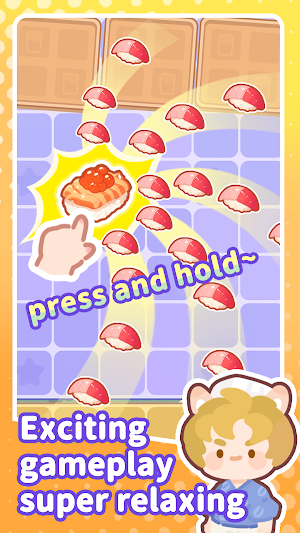 Merge Sushi:Tasty Town Screenshot 3