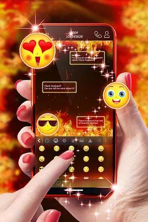 Flames Keyboard 2020 screenshot 2