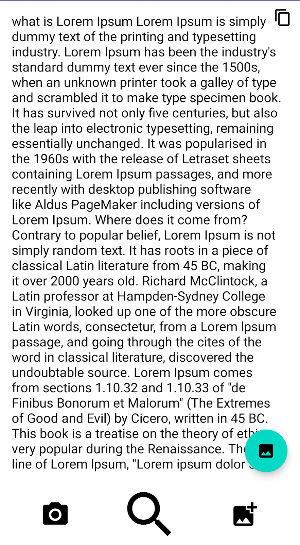 CopySnap: Image Text Reader Screenshot 1