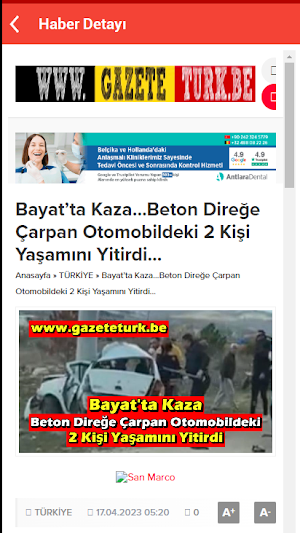 Gazeteturk Screenshot 1