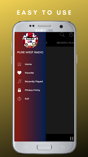Pure West Radio App UK Live Screenshot 3
