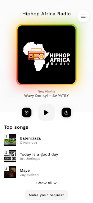 Hiphop Africa Radio Screenshot 0
