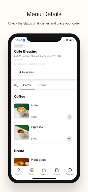Cafe Blessing Screenshot 1