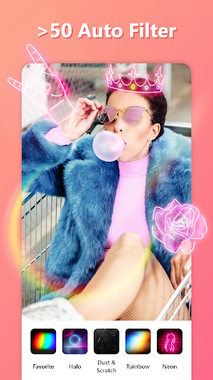Free photo filters: Cool photo effects-Auto filter Screenshot 0