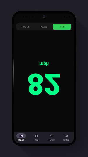 GPS Speedometer & HUD Speed Screenshot 3