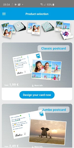 Holiday Postcards-Postcard App Screenshot 0