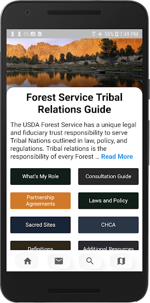 FS Tribal Relations Screenshot 0