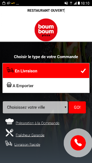 BOUM BOUM PIZZA Screenshot 0