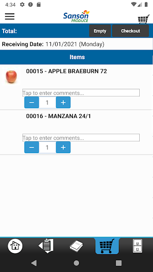 Sanson Produce Screenshot 3