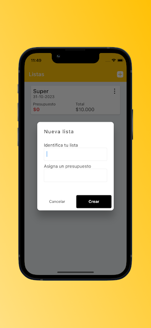 Shopping List Screenshot 0