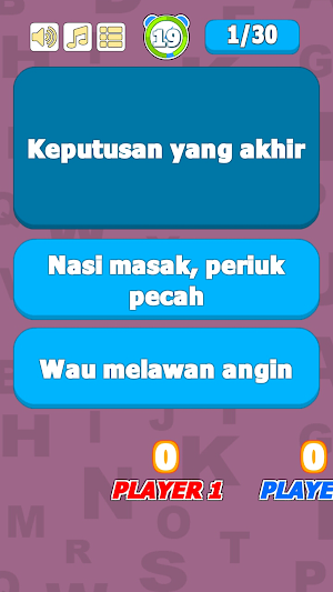 Latihan Peribahasa Melayu Screenshot 3