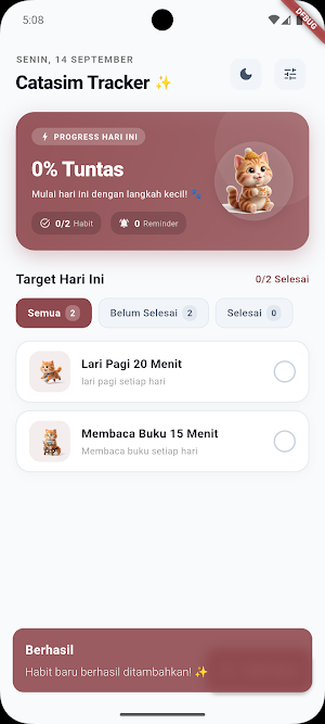 Catastim Tracker Screenshot 1