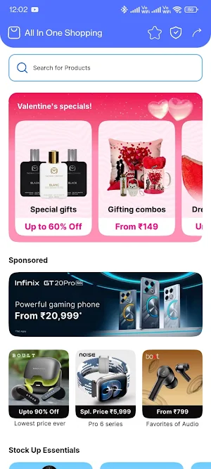 All in One Shopping App Screenshot 2
