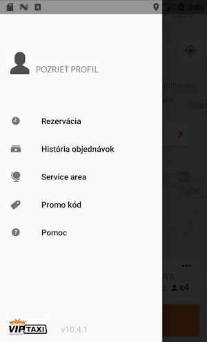 Vip Taxi Zvolen Screenshot 1
