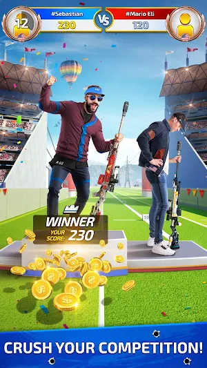 Sniper Champions: Competitive 3D Shooting Range Screenshot 0