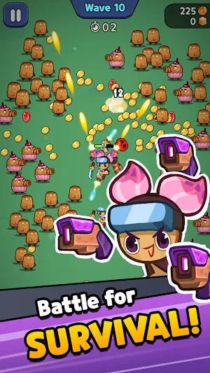Candy Battle - Sweet Survivors Screenshot 0