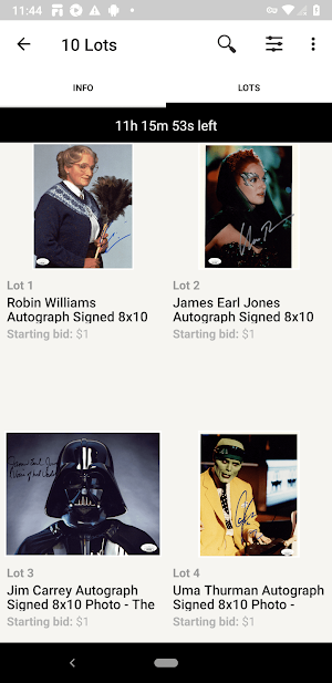 Zobie Auctions Screenshot 2