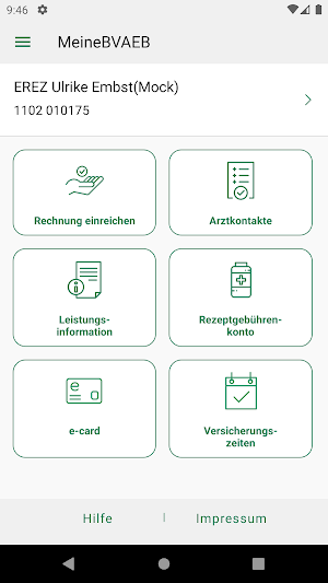 MeineBVAEB Screenshot 2