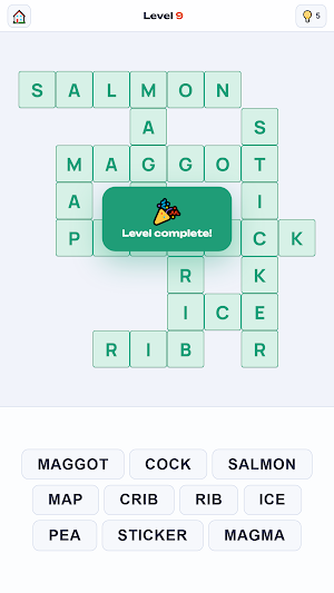 AntiCrossword Screenshot 2