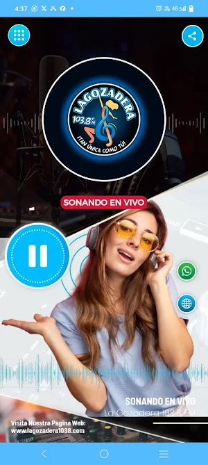 La Gozadera 103.8 FM Screenshot 0
