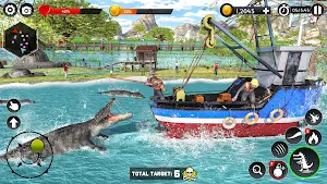 Hungry Crocodile Animal Games Screenshot 2