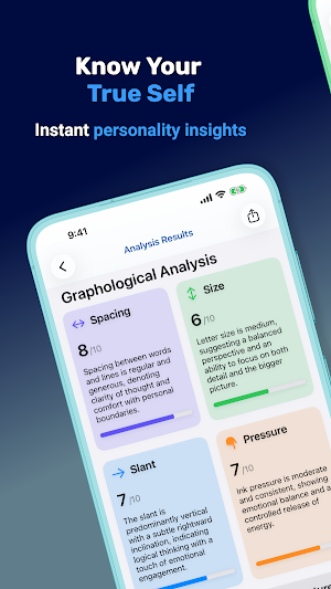 Graphia: Handwriting Analysis Screenshot 1