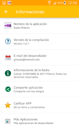 Radio Milenio Satipo Screenshot 2