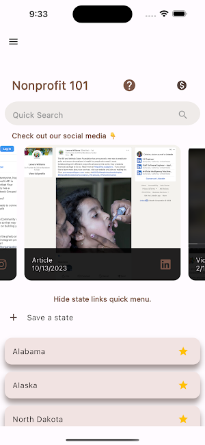 Nonprofit 101 Screenshot 0
