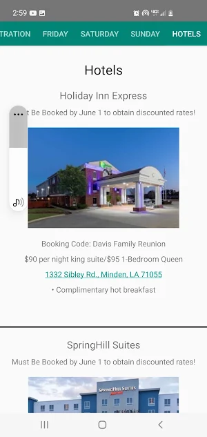Davis Reunion Screenshot 3