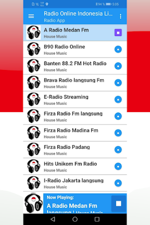 Radio Online Indonesia Live Fm Screenshot 2