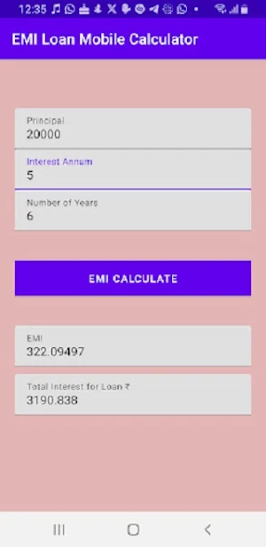 Easy Loan Cal - Online Screenshot 0