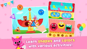Pinkfong Shapes & Colors Screenshot 1